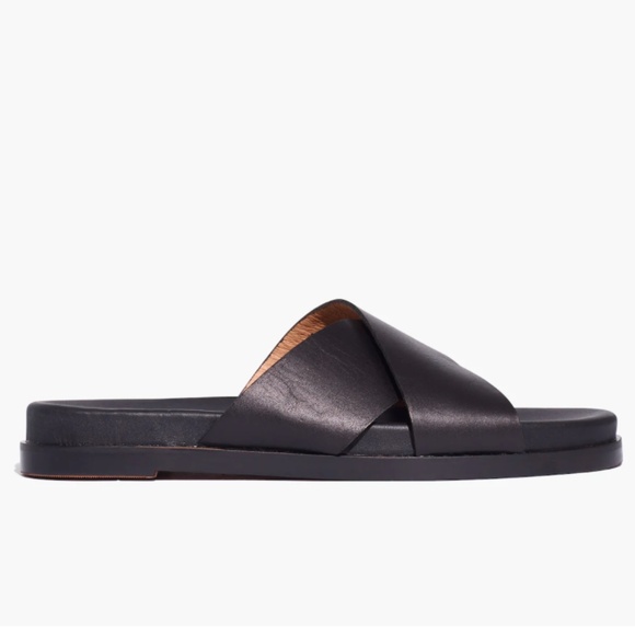 NIB | Madewell The Louisa Crisscross Slide | Size 9.5 - Picture 2 of 5